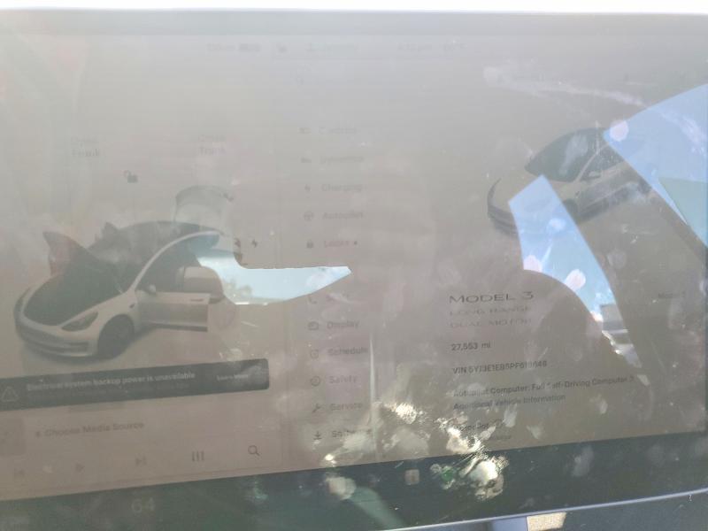 79741755 :رقم المزاد ، 5YJ3E1EB5PF619848 vin ، 2023 Tesla Model 3 مزاد بيع