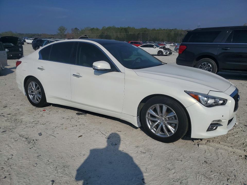 Aukcja sprzedaży 2014 Infiniti Q50, vin: JN1BV7APXEM682032, numer aukcji: 47598976