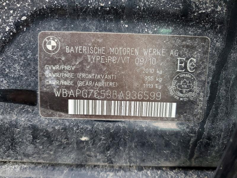 Aukcja sprzedaży 2011 Bmw 323, vin: WBAPG7C53BA936599, numer aukcji: 46097716