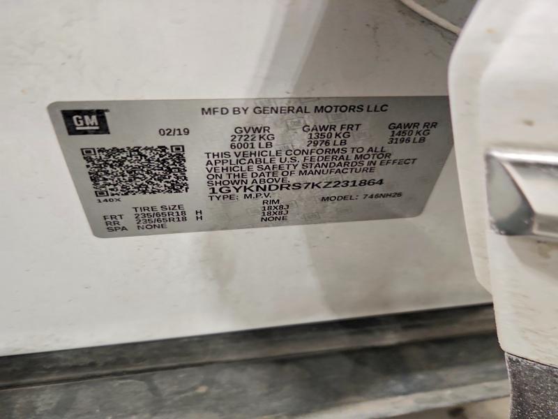 Aukcja sprzedaży 2019 Cadillac Xt5, vin: 1GYKNDRS7KZ231864, numer aukcji: 47349806