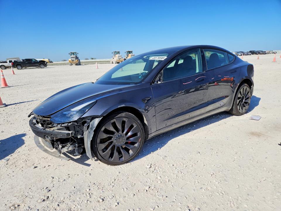 Продажа на аукционе авто 2022 Tesla Model 3, vin: 5YJ3E1EC6NF262184, номер лота: 46679696
