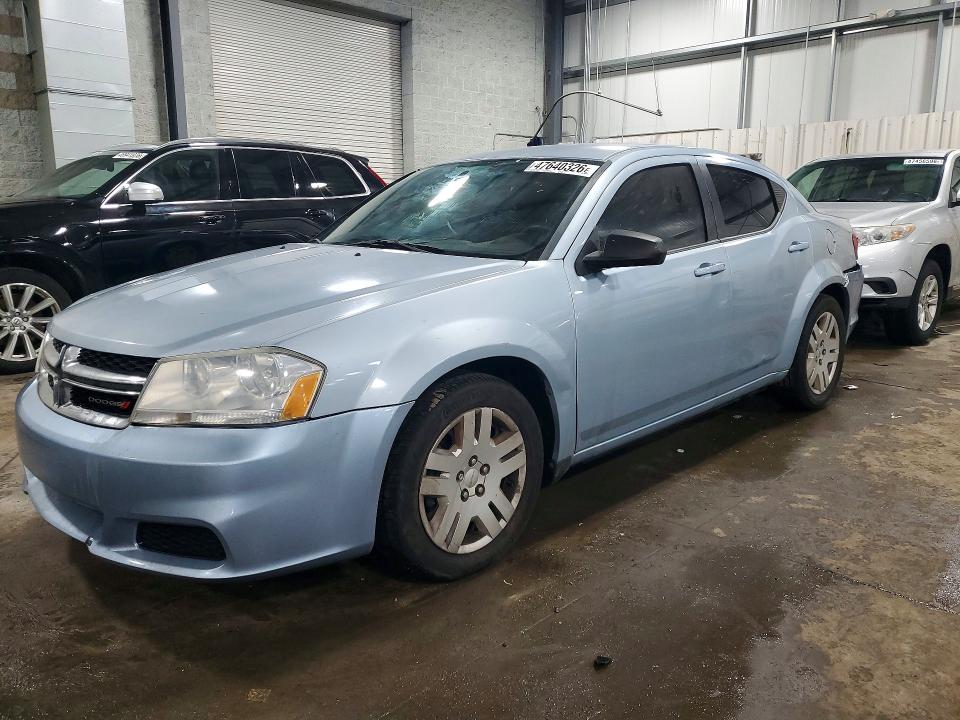 47640326 :رقم المزاد ، 1C3CDZAG3DN760177 vin ، 2013 Dodge Avenger مزاد بيع
