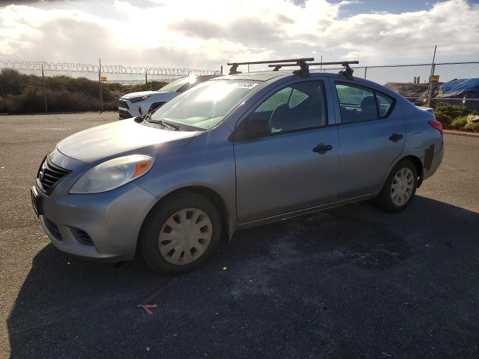 47955436 :رقم المزاد ، 3N1CN7APXEL838696 vin ، 2014 Nissan Versa مزاد بيع