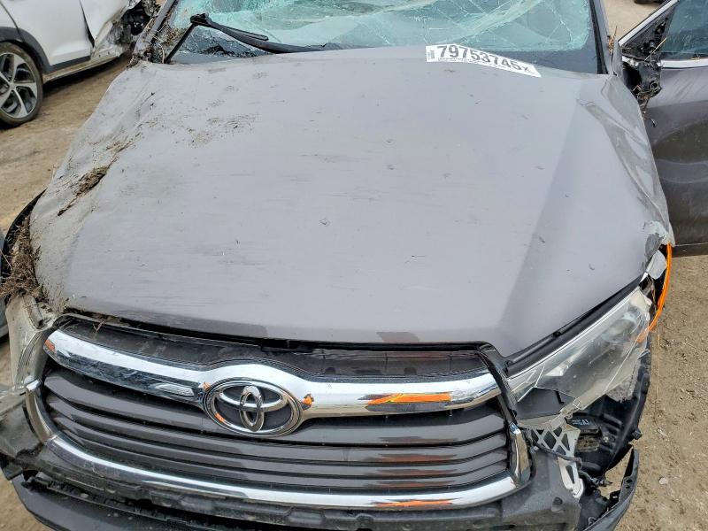 2016 Toyota Highlander მანქანა იყიდება აუქციონზე, vin: 5TDZKRFH6GS183866, აუქციონის ნომერი: 79753745