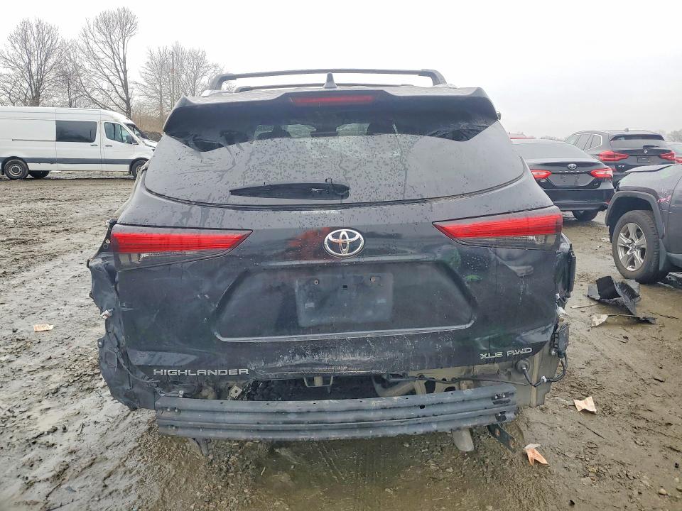 2020 Toyota Highlander მანქანა იყიდება აუქციონზე, vin: 5TDHZRBH8LS503177, აუქციონის ნომერი: 78462255