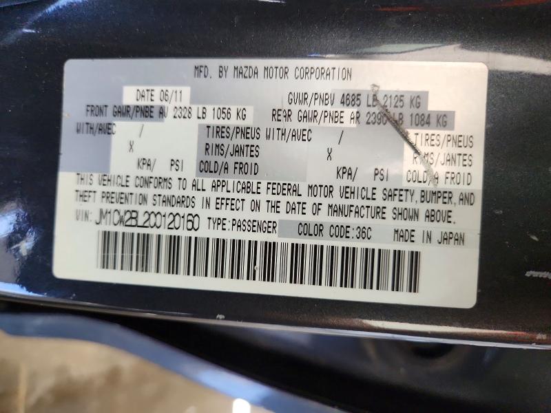 Продажа на аукционе авто 2012 Mazda 5, vin: JM1CW2BL2C0120160, номер лота: 79798225
