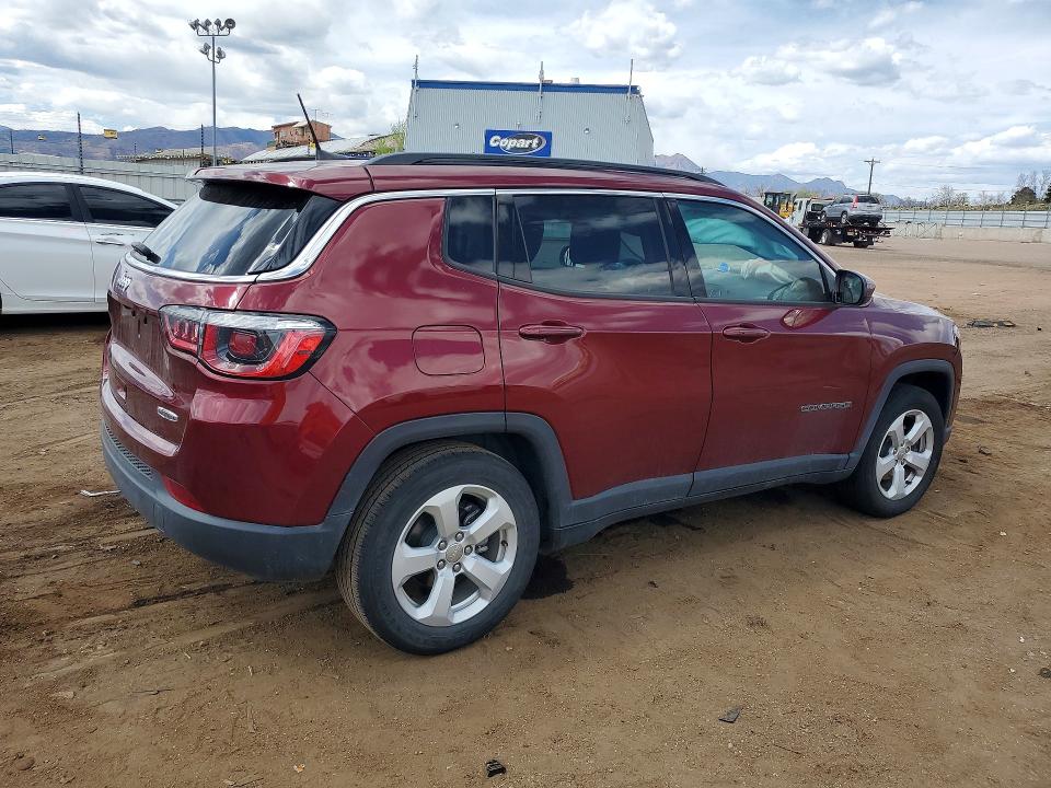 48311846 :رقم المزاد ، 3C4NJCBB9LT225110 vin ، 2020 Jeep Compass مزاد بيع