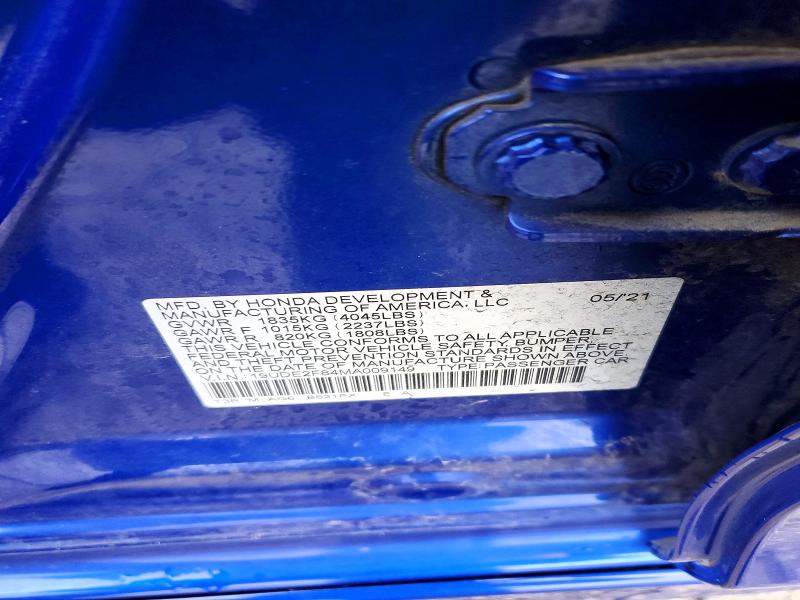 Aukcja sprzedaży 2021 Acura Ilx, vin: 19UDE2F84MA009149, numer aukcji: 46174676