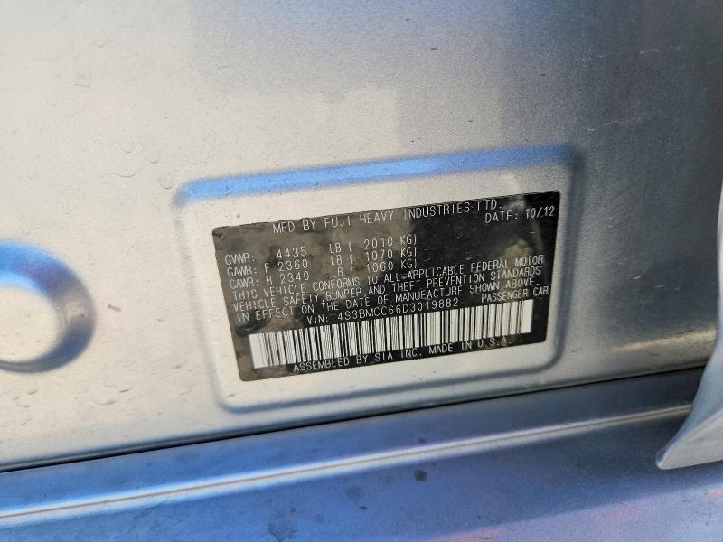 Продажа на аукционе авто 2013 Subaru Legacy, vin: 4S3BMCC66D3019882, номер лота: 46169466