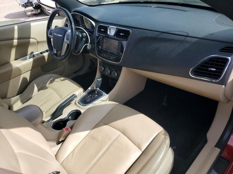 78921245 :رقم المزاد ، 1C3BCBFG6CN206242 vin ، 2012 Chrysler 200 مزاد بيع