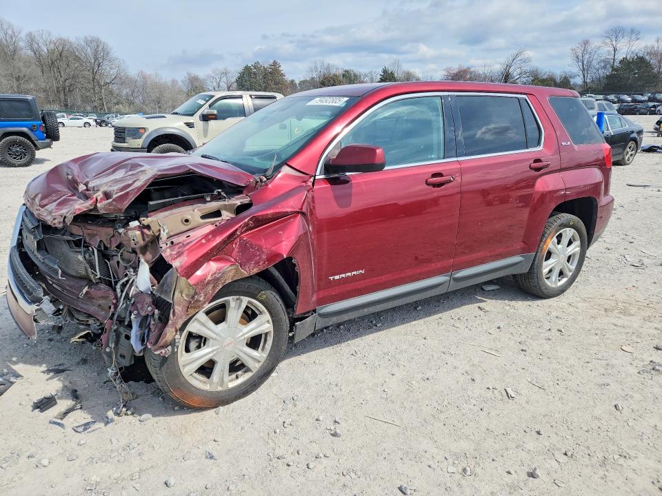 Auction sale of the 2017 Gmc Terrain, vin: 2GKALMEK0H6173117, lot number: 79492805