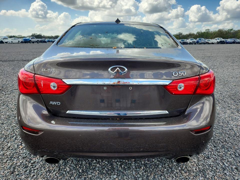 Продаж на аукціоні авто 2017 Infiniti Q50, vin: JN1CV7AR6HM680076, номер лоту: 45496796