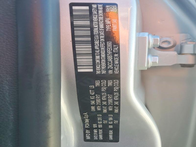 Продажа на аукционе авто 2017 Jeep Renegade, vin: ZACCJABB7HPE63693, номер лота: 46448286