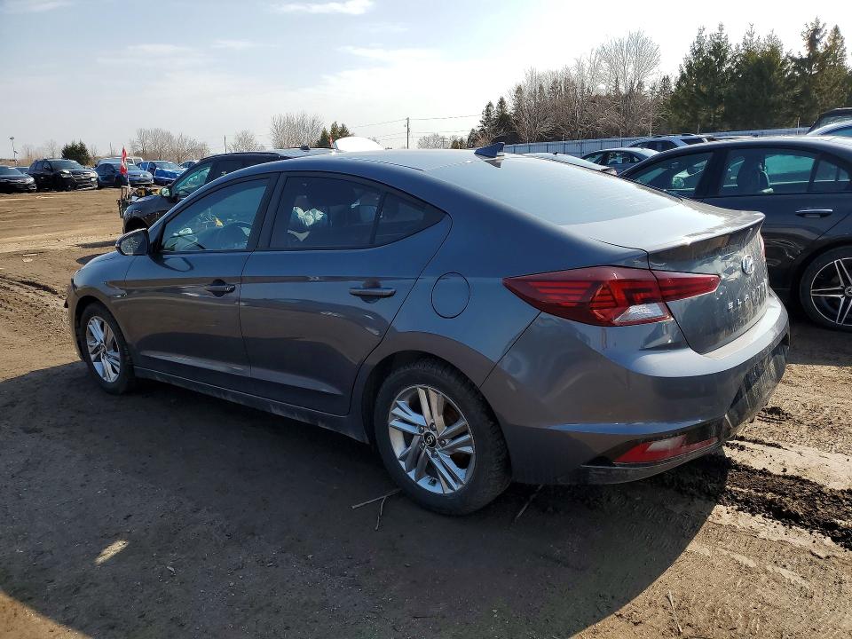 2019 Hyundai Elantra Preferred 4d მანქანა იყიდება აუქციონზე, vin: KMHD84LF9KU808792, აუქციონის ნომერი: 41739866