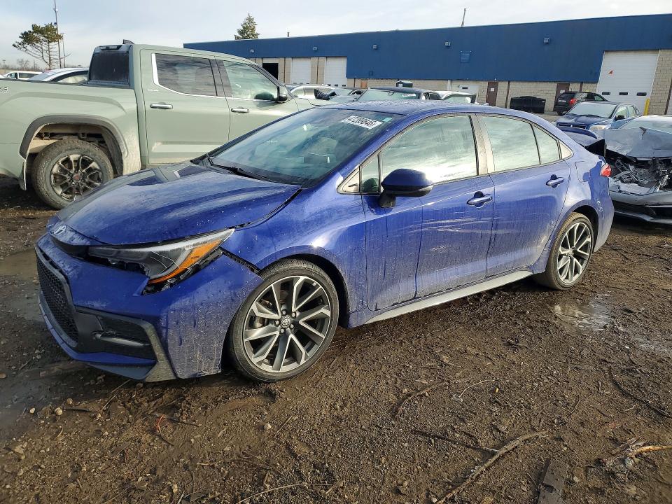 Продажа на аукционе авто 2021 Toyota Corolla, vin: 5YFS4MCE5MP091743, номер лота: 47289846