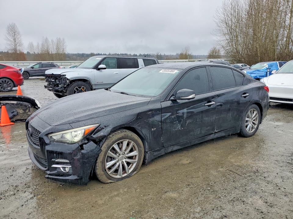 Aukcja sprzedaży 2014 Infiniti Q50, vin: JN1BV7AR8EM697422, numer aukcji: 45605386