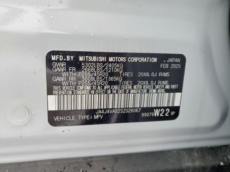 Aukcja sprzedaży 2025 Mitsubishi Outlander, vin: JA4J4VA82SZ026067, numer aukcji: 46467356