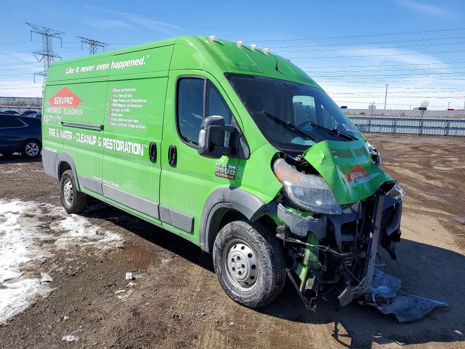 Продажа на аукционе авто 2016 Ram Promaster 3500, vin: 3C6URVJG4GE109473, номер лота: 46296056