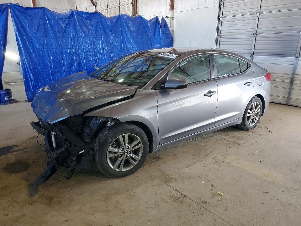 45494476 :رقم المزاد ، 5NPD84LF5JH255975 vin ، 2018 Hyundai Elantra مزاد بيع