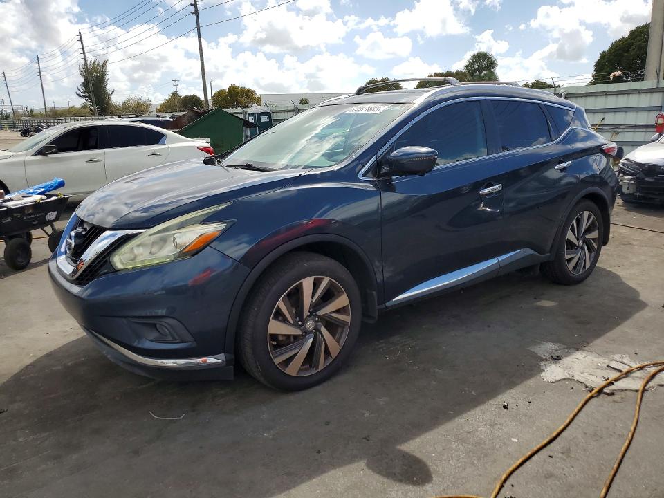 2016 Nissan Murano მანქანა იყიდება აუქციონზე, vin: 5N1AZ2MG5GN107745, აუქციონის ნომერი: 79971605