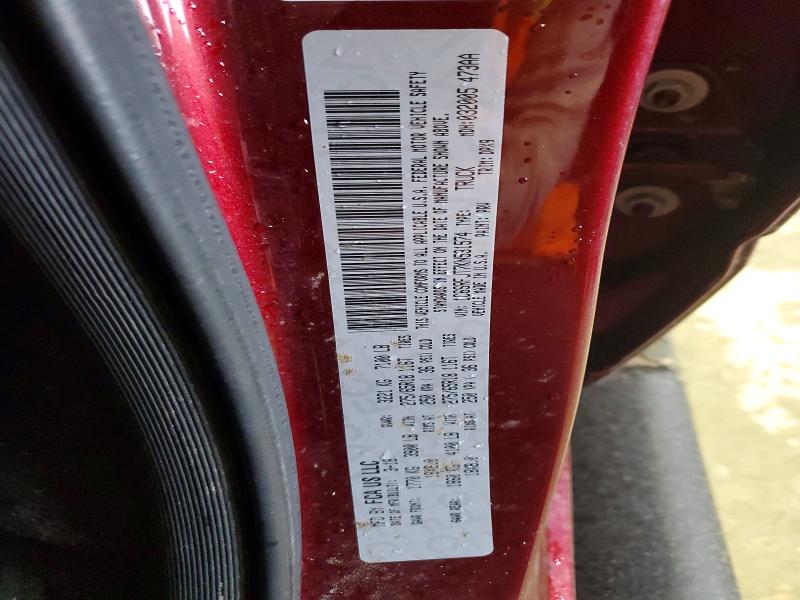 Продаж на аукціоні авто 2019 Ram 1500, vin: 1C6SRFJT7KN531574, номер лоту: 46056846