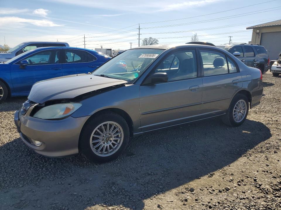 47088606 :رقم المزاد ، 2HGES16614H592268 vin ، 2004 Honda Civic مزاد بيع
