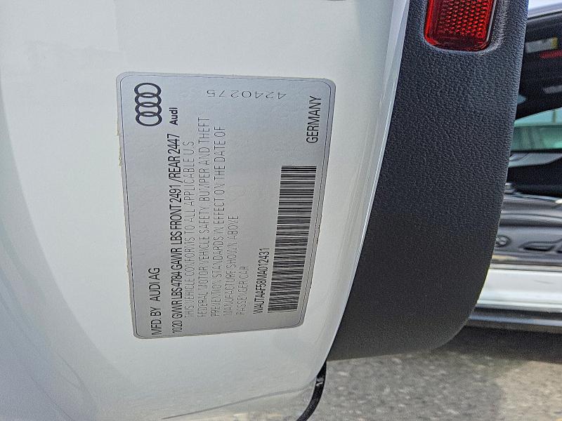 Aukcja sprzedaży 2021 Audi A5, vin: WAUTAAF58MA012431, numer aukcji: 46925166