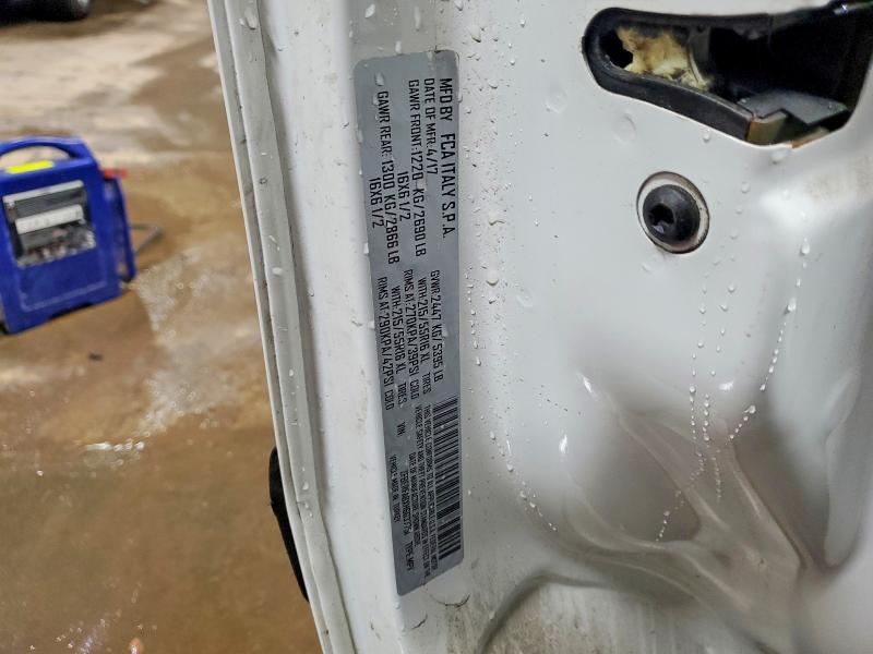 45773036 :رقم المزاد ، ZFBERFABXH6G37751 vin ، 2017 Ram Promaster City مزاد بيع