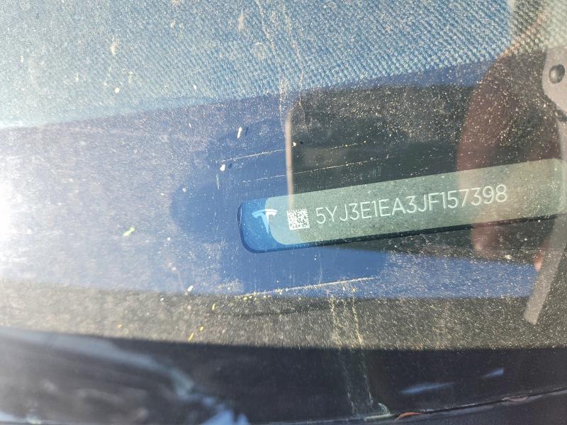 Продажа на аукционе авто 2018 Tesla Model 3, vin: 5YJ3E1EA3JF157398, номер лота: 46331846