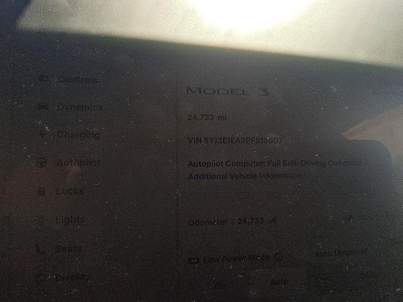 Продажа на аукционе авто 2023 Tesla Model 3, vin: 5YJ3E1EA2PF513607, номер лота: 47473906