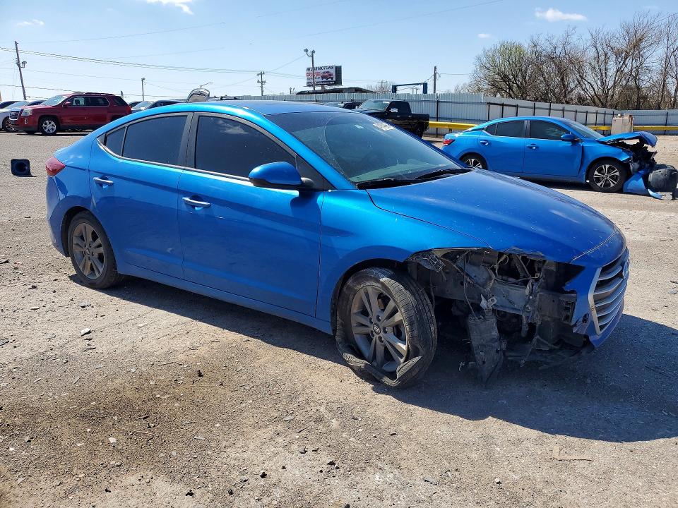 41844396 :رقم المزاد ، KMHD84LF5HU242025 vin ، 2017 Hyundai Elantra مزاد بيع