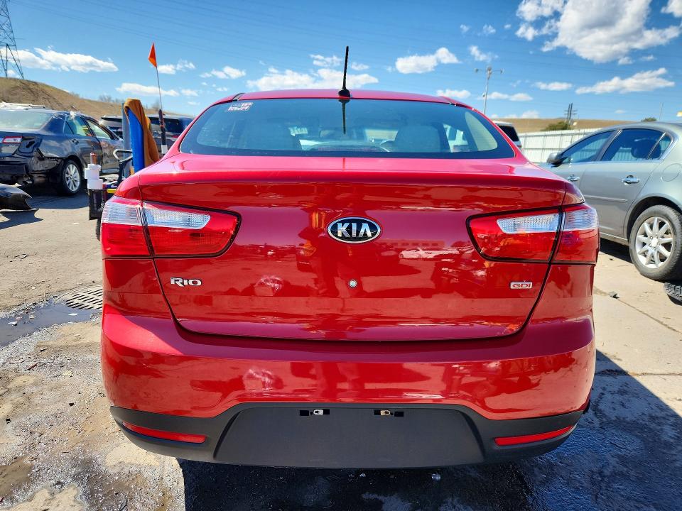 47114366 :رقم المزاد ، KNADM4A35D6309985 vin ، 2013 Kia Rio مزاد بيع