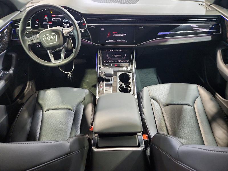 45609666 :رقم المزاد ، WA1EVBF1XND033763 vin ، 2022 Audi Q8 مزاد بيع