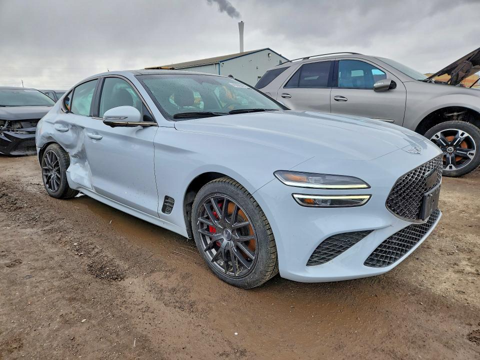 2023 Genesis G70 მანქანა იყიდება აუქციონზე, vin: KMTG54TE2PU107148, აუქციონის ნომერი: 45663256