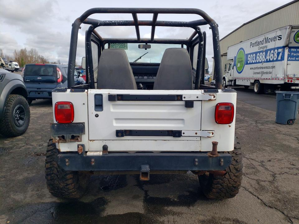 45521256 :رقم المزاد ، 2J4FY19P9NJ537450 vin ، 1992 Jeep Wrangler / Yj مزاد بيع