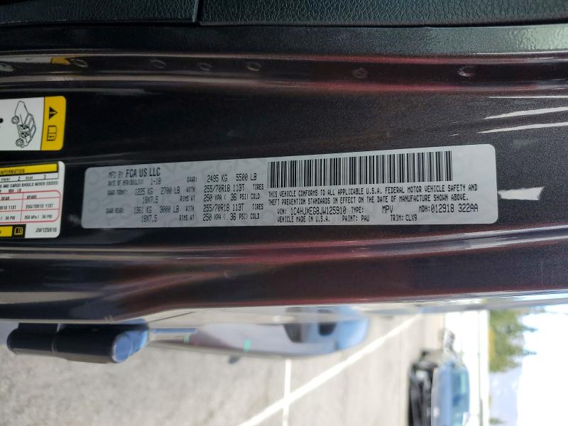 Aukcja sprzedaży 2018 Jeep Wrangler Unlimited, vin: 1C4HJXEG8JW125910, numer aukcji: 41613466