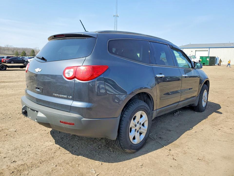 2011 Chevrolet Traverse მანქანა იყიდება აუქციონზე, vin: 1GNKREED4BJ134490, აუქციონის ნომერი: 47804266