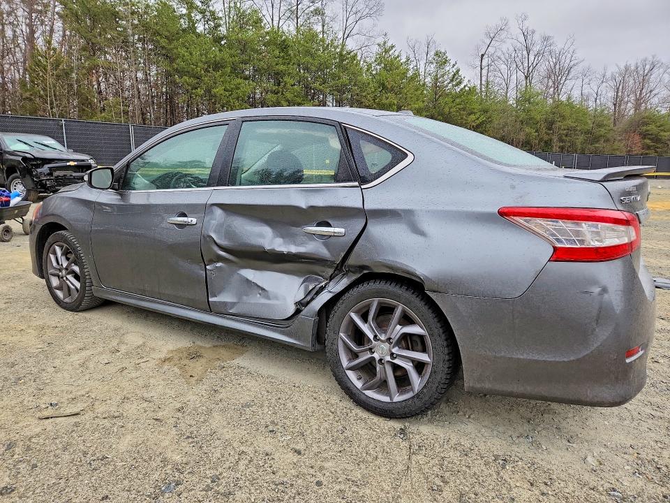 2015 Nissan Sentra მანქანა იყიდება აუქციონზე, vin: 3N1AB7AP8FY318081, აუქციონის ნომერი: 45479346