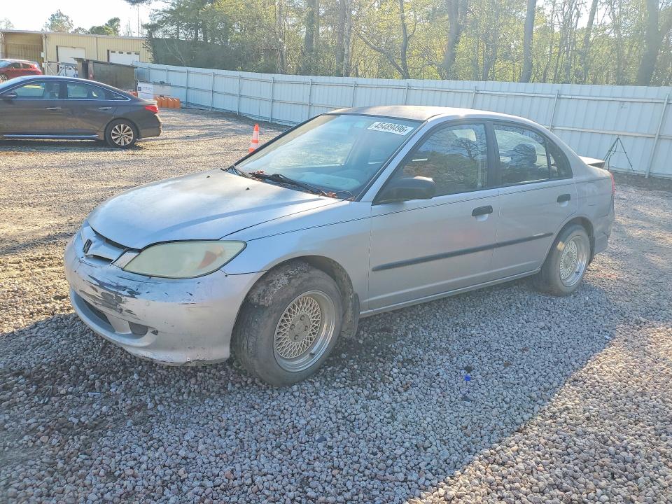 45489496 :رقم المزاد ، 2HGES163X4H591626 vin ، 2004 Honda Civic مزاد بيع