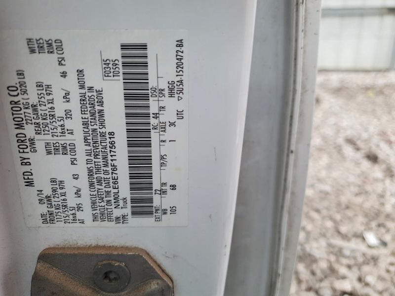 Aukcja sprzedaży 2015 Ford Transit Connect, vin: NM0LE6E76F1175618, numer aukcji: 41693406