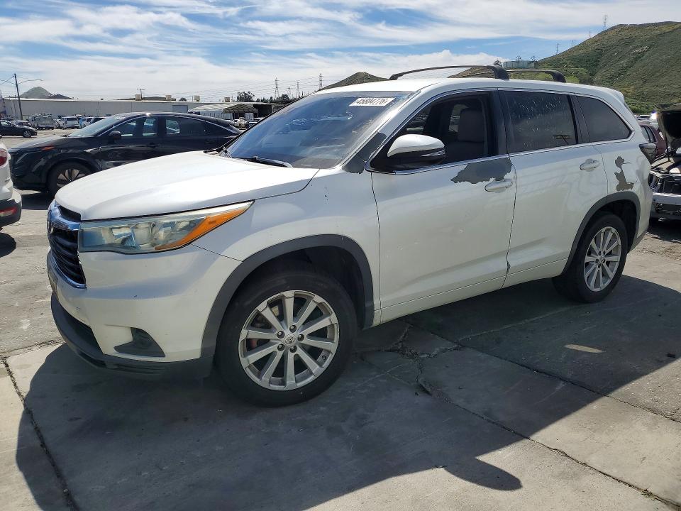 Продаж на аукціоні авто 2015 Toyota Highlander, vin: 5TDZARFH8FS016698, номер лоту: 45804776