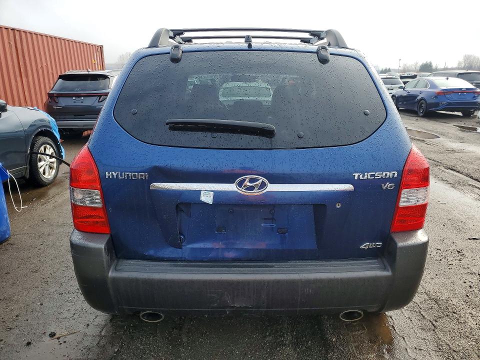 2006 Hyundai Tucson მანქანა იყიდება აუქციონზე, vin: KM8JM72D46U302096, აუქციონის ნომერი: 47181176