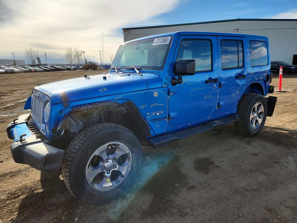 Продажа на аукционе авто 2016 Jeep Wrangler Unlimited, vin: 1C4BJWEGXGL214999, номер лота: 47073566