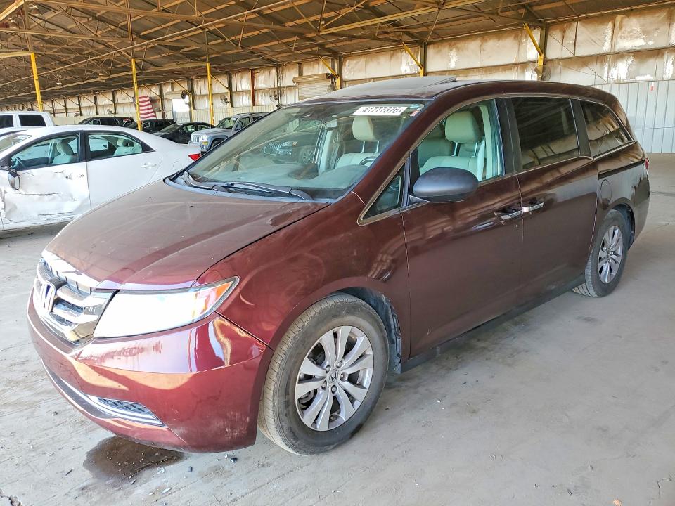 2015 Honda Odyssey მანქანა იყიდება აუქციონზე, vin: 5FNRL5H6XFB095083, აუქციონის ნომერი: 41777376