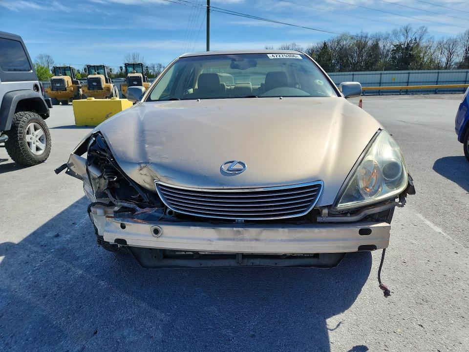 2005 Lexus Es 330 მანქანა იყიდება აუქციონზე, vin: JTHBA30G655058577, აუქციონის ნომერი: 47275306