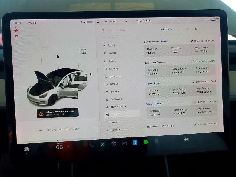 46506106 :رقم المزاد ، 5YJ3E1EC8LF742868 vin ، 2020 Tesla Model 3 مزاد بيع