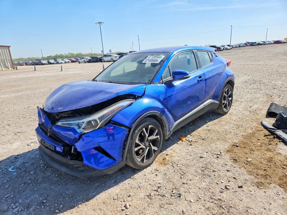 2018 Toyota C-hr მანქანა იყიდება აუქციონზე, vin: NMTKHMBX2JR048986, აუქციონის ნომერი: 47105566