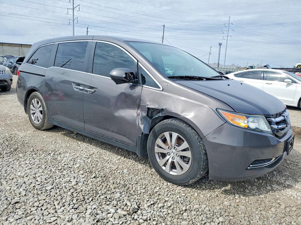 Продажа на аукционе авто 2014 Honda Odyssey, vin: 5FNRL5H41EB074507, номер лота: 47604126