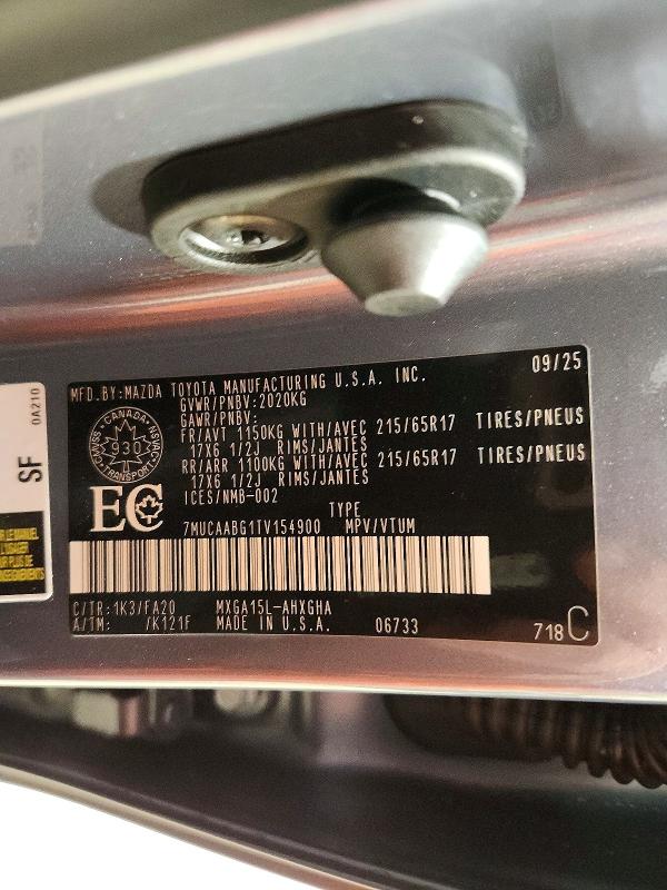 48138156 :رقم المزاد ، 7MUCAABG1TV154900 vin ، 2026 Toyota Corolla Cross مزاد بيع