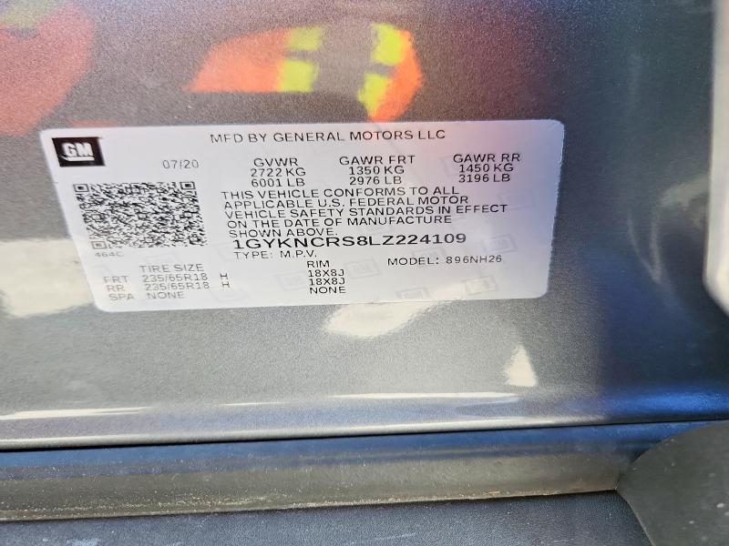Продажа на аукционе авто 2020 Cadillac Xt5, vin: 1GYKNCRS8LZ224109, номер лота: 46479976